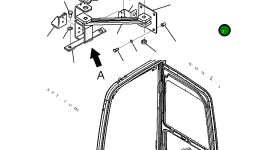 Опора 20Y-968-B410 Komatsu