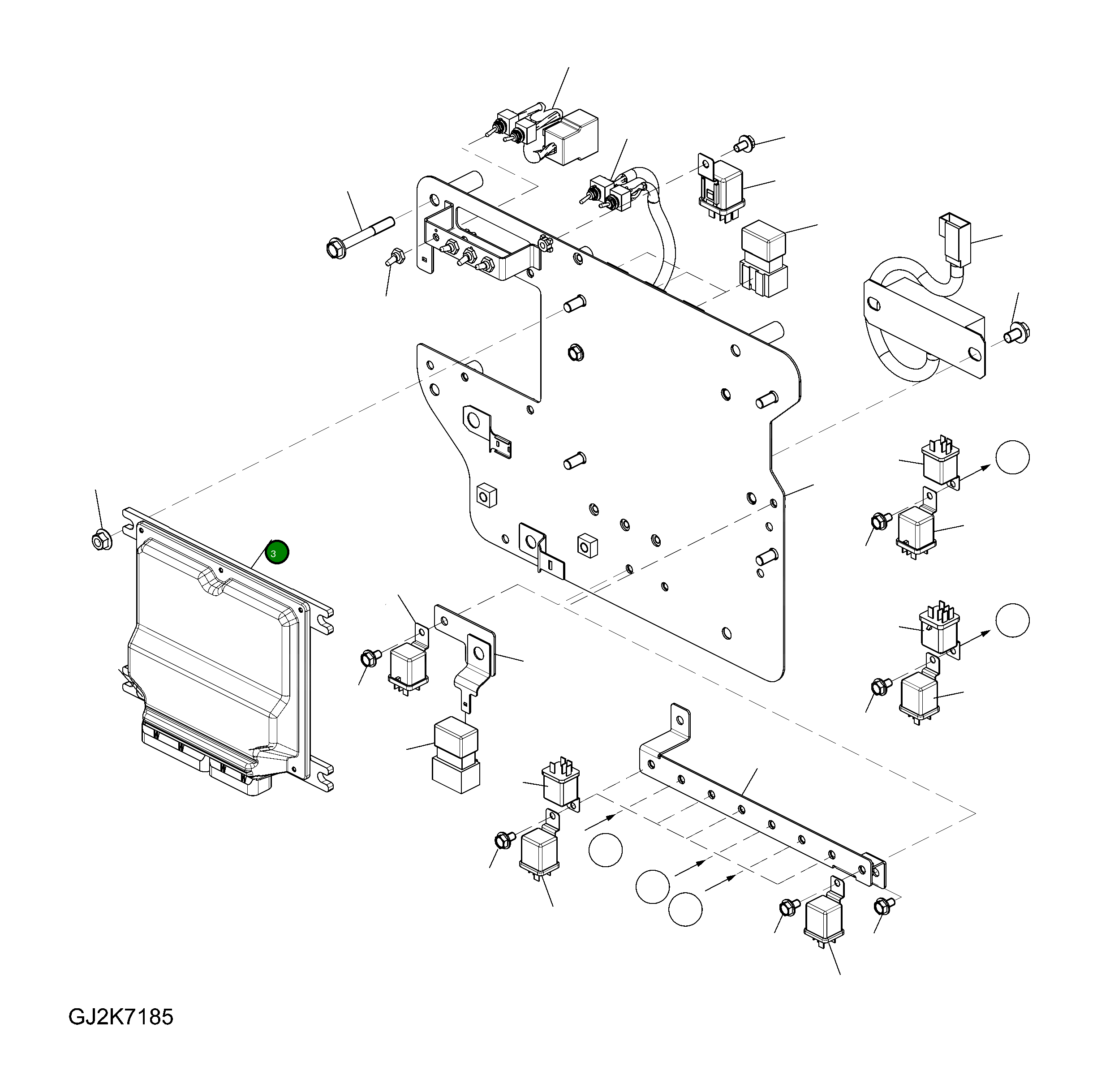 Контроллер 7835-47-1002 Komatsu