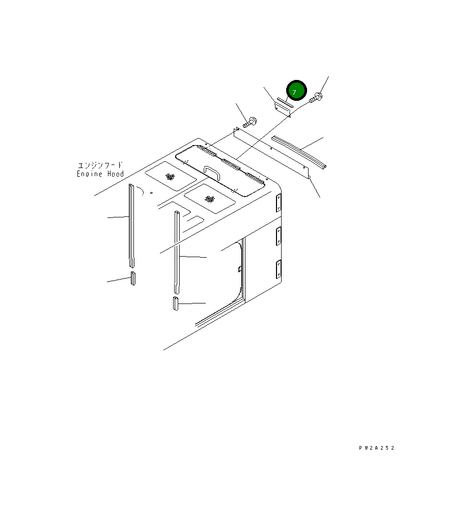 Лист 417-54-11270 Komatsu