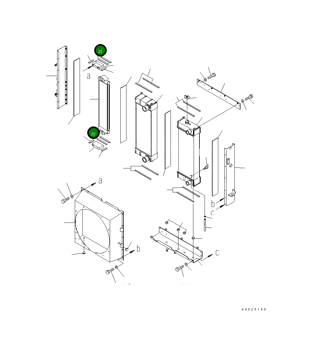 Набивка 23D-03-35120 Komatsu