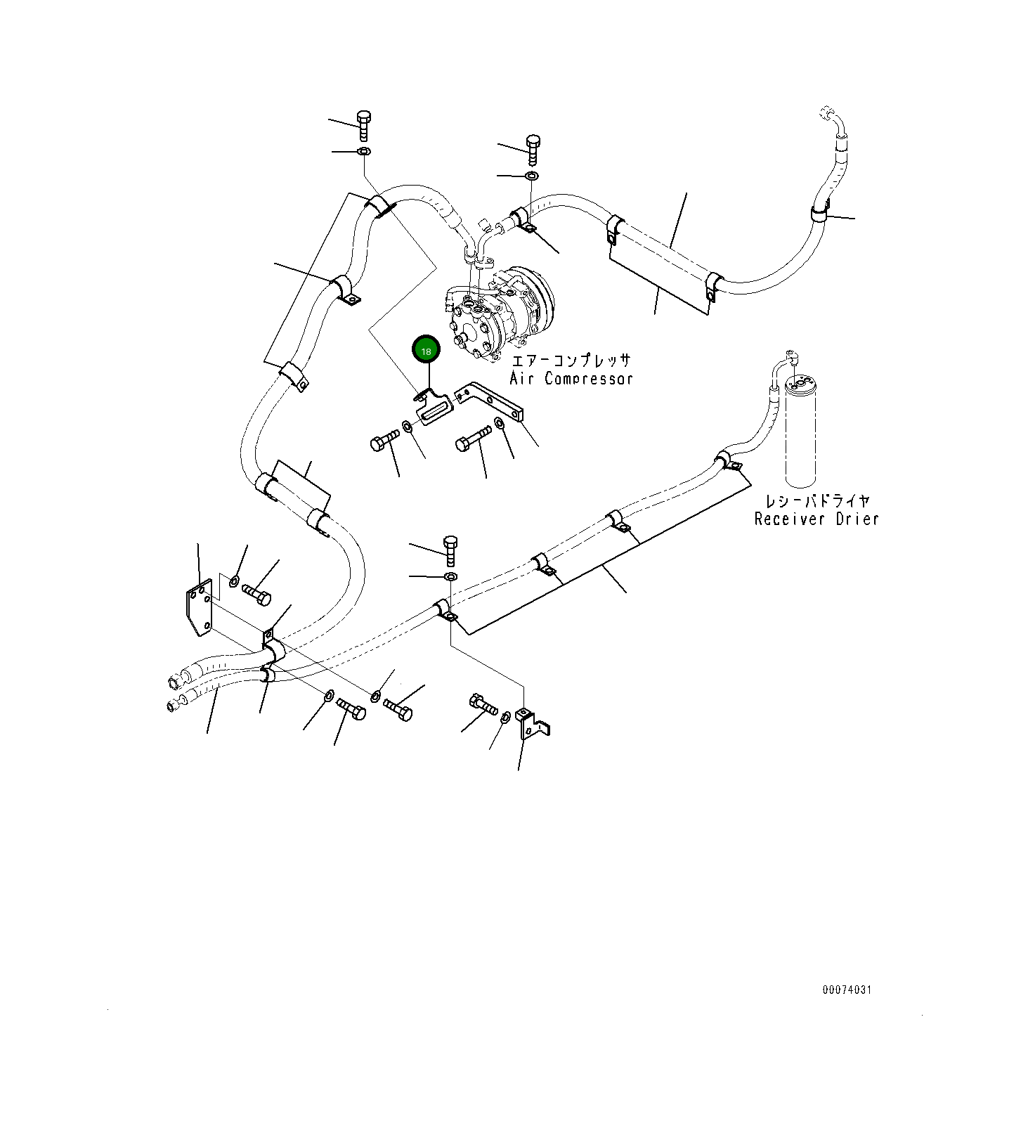 Кронштейн 419-S62-4911 Komatsu