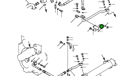 Кронштейн 426-03-11543 Komatsu