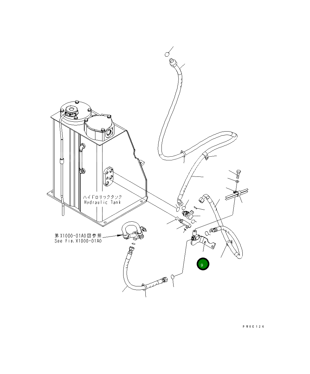 Кронштейн 21W-62-46591 Komatsu