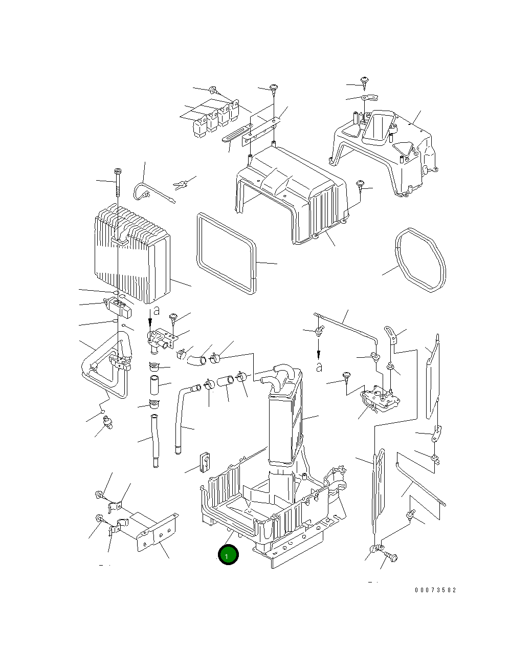 Корпус ND245420-4096 Komatsu