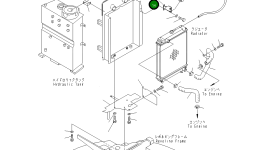 Кронштейн 22M-03-11471 Komatsu