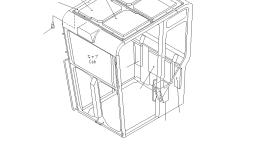 Лист 23D-950-7820 Komatsu