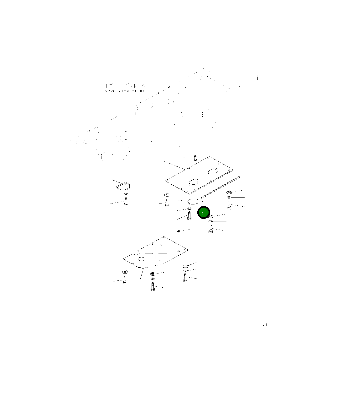 Лист 208-54-42161 Komatsu