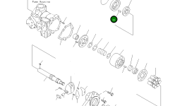 Палец 258-81-22130 Komatsu