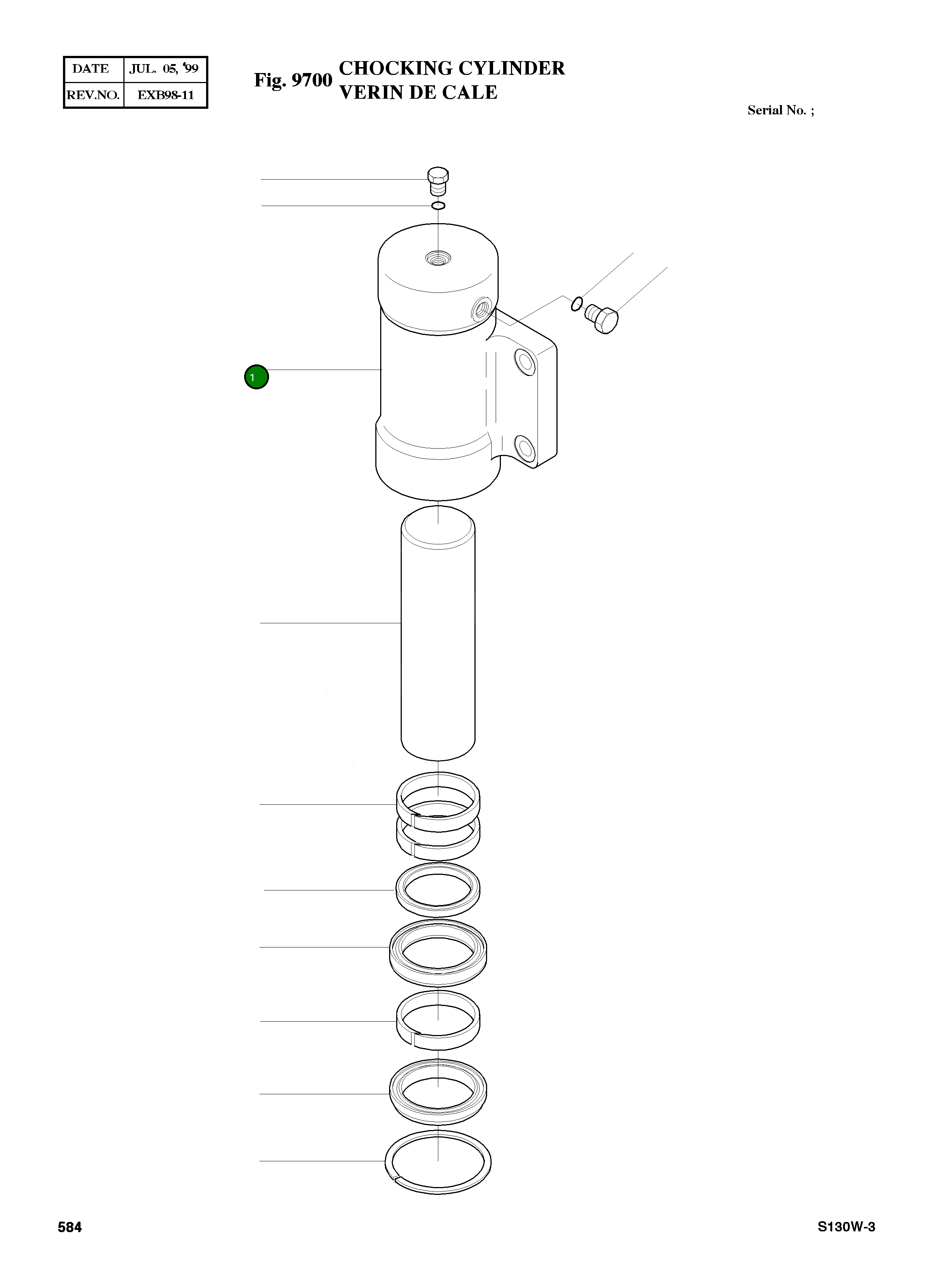 Корпус 03R212-3 Komatsu