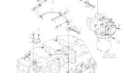 Кронштейн 6263-11-2770 Komatsu