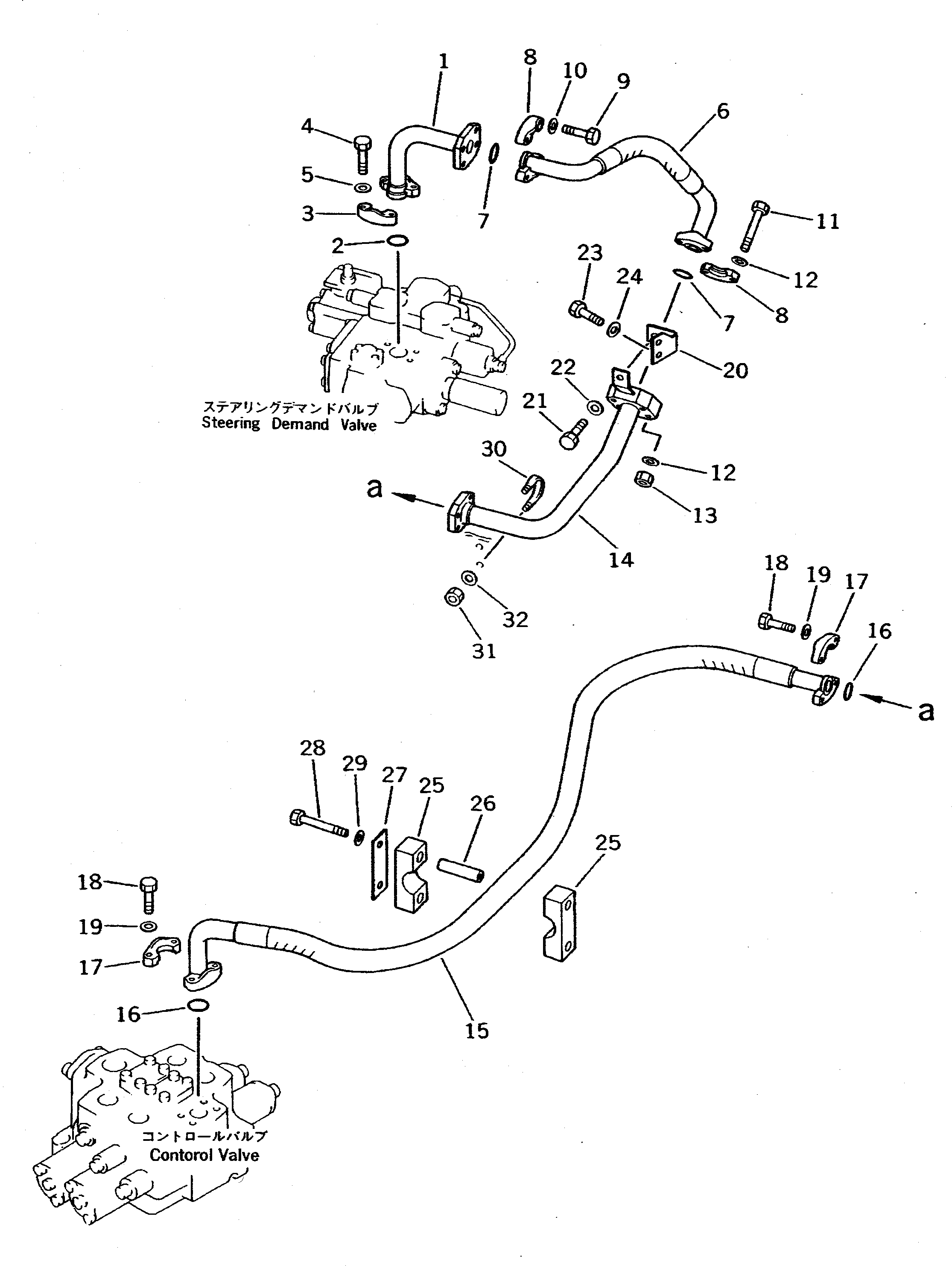 Шланг 425-62-14180 Komatsu