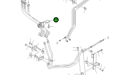 Кронштейн 569-43-88441 Komatsu