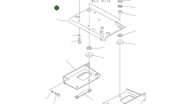 Кронштейн 421-64-51120 Komatsu