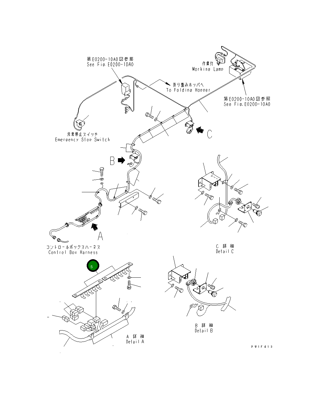 Кронштейн 8296-06-1580 Komatsu