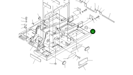 Лист 205-46-21480 Komatsu