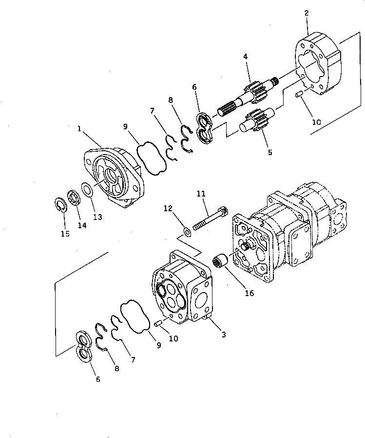 Кронштейн 705-18-01041 Komatsu