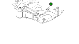 Кронштейн 22M-54-26460 Komatsu