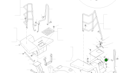 Кронштейн 421-54-H2100 Komatsu