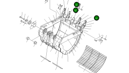 Колпак 21T-70-34451 Komatsu