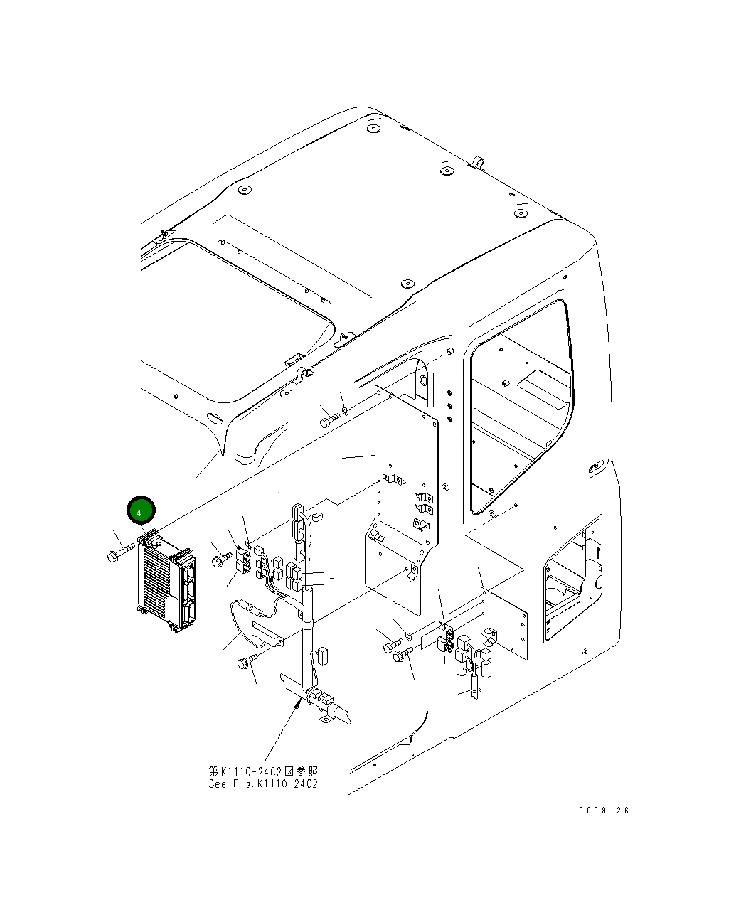 Контроллер 7835-28-9000 Komatsu