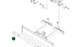 Кромка 21W-71-44130 Komatsu