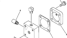 Корпус M711045028000 Komatsu