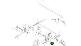 Кронштейн 567-43-73231 Komatsu