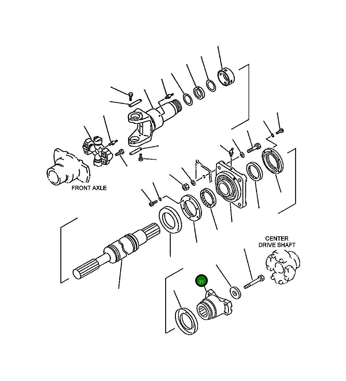 Муфта 421-20-13532 Komatsu