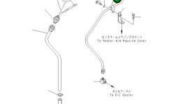 Клипса 6685-83-9730 Komatsu