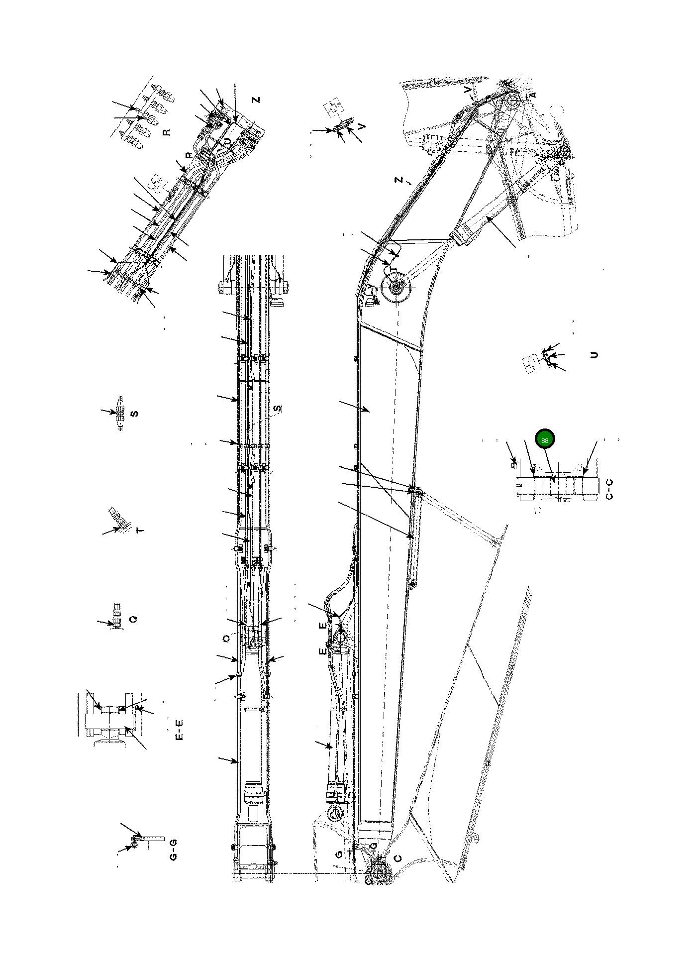Палец 208-70-71580 Komatsu