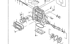 Насос YMR000601 Komatsu