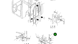 Палец 21D-54-13220 Komatsu