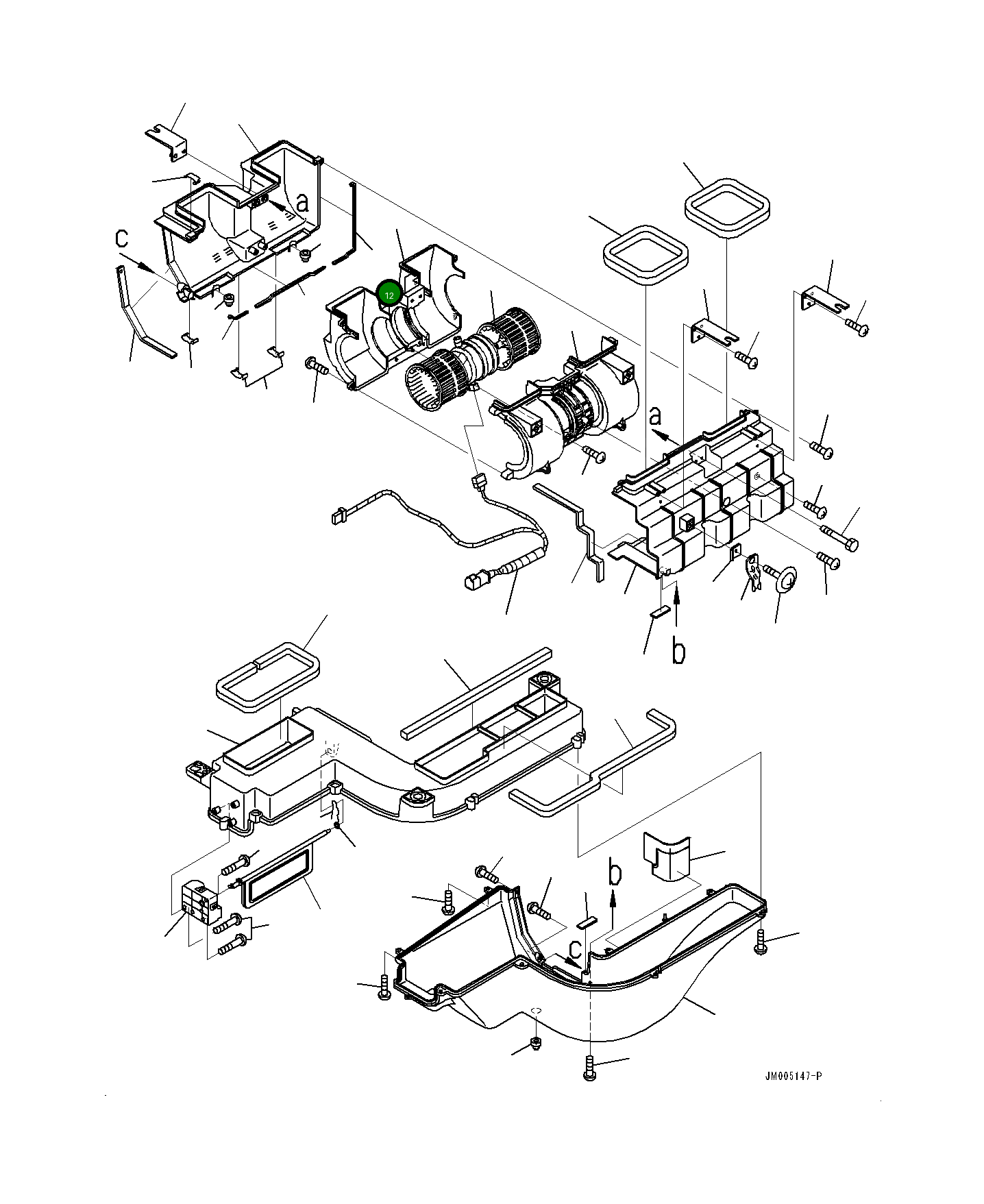 Набивка AN51191-62040 Komatsu