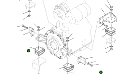 Кронштейн 37A-01-11600 Komatsu