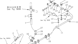 Кронштейн 21T-30-71260 Komatsu