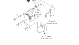 Кронштейн 6732-81-6410 Komatsu