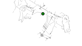 Кронштейн 419-T32-2130 Komatsu