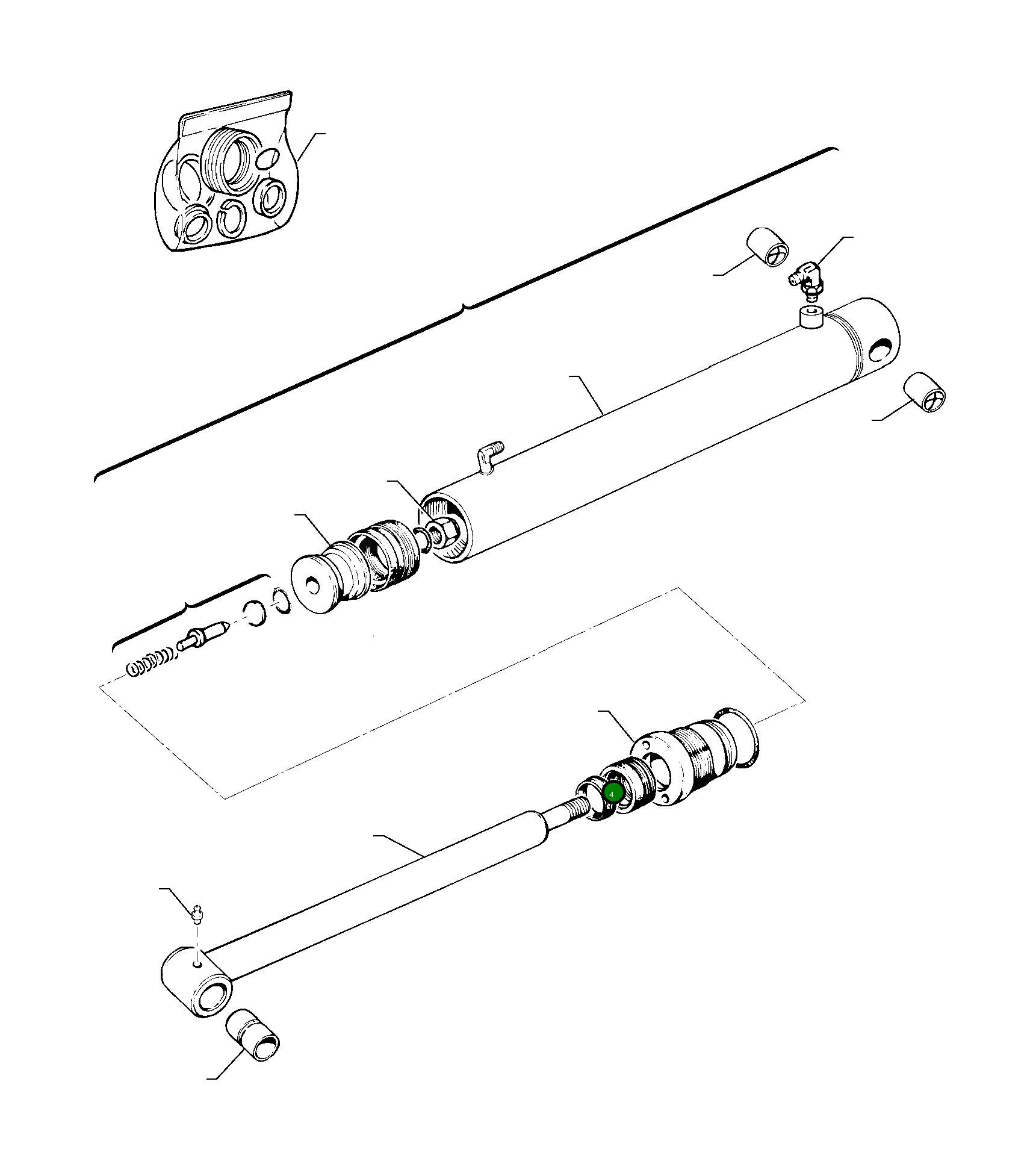 Колпак UE0000177 Komatsu
