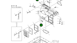 Кронштейн 17A-54-46940 Komatsu