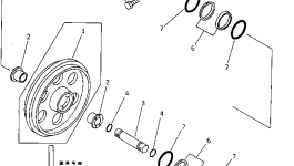 Направляющее колесо 20T-30-41241 Komatsu