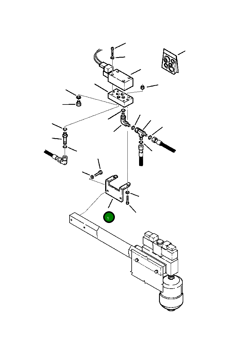 Опора 312691601 Komatsu