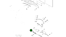 Кронштейн 425-54-54111 Komatsu