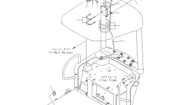 Кронштейн 22L-54-24120 Komatsu