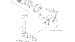 Корпус YM119233-12660 Komatsu