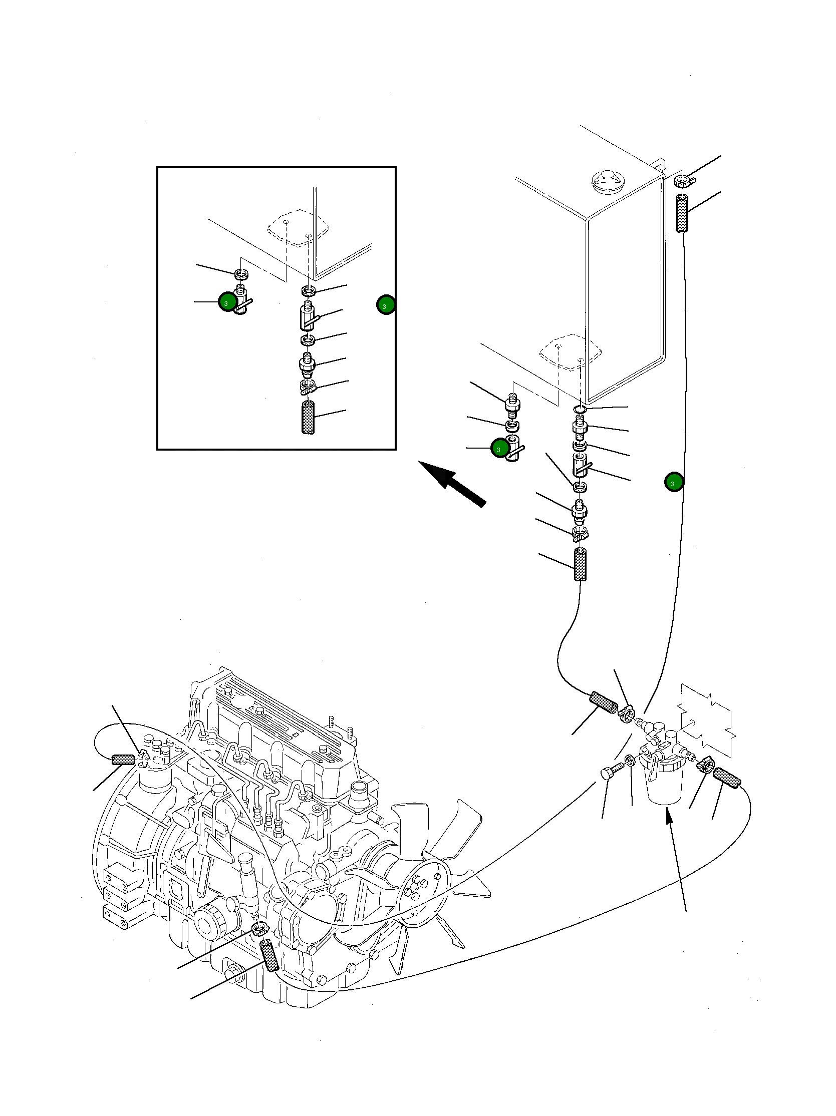 Кран 21D-04-11280 Komatsu