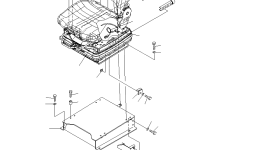Кронштейн 423-S33-4131 Komatsu