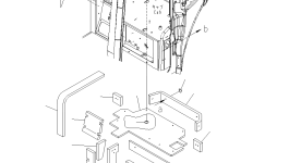 Лист 22L-54-23650 Komatsu