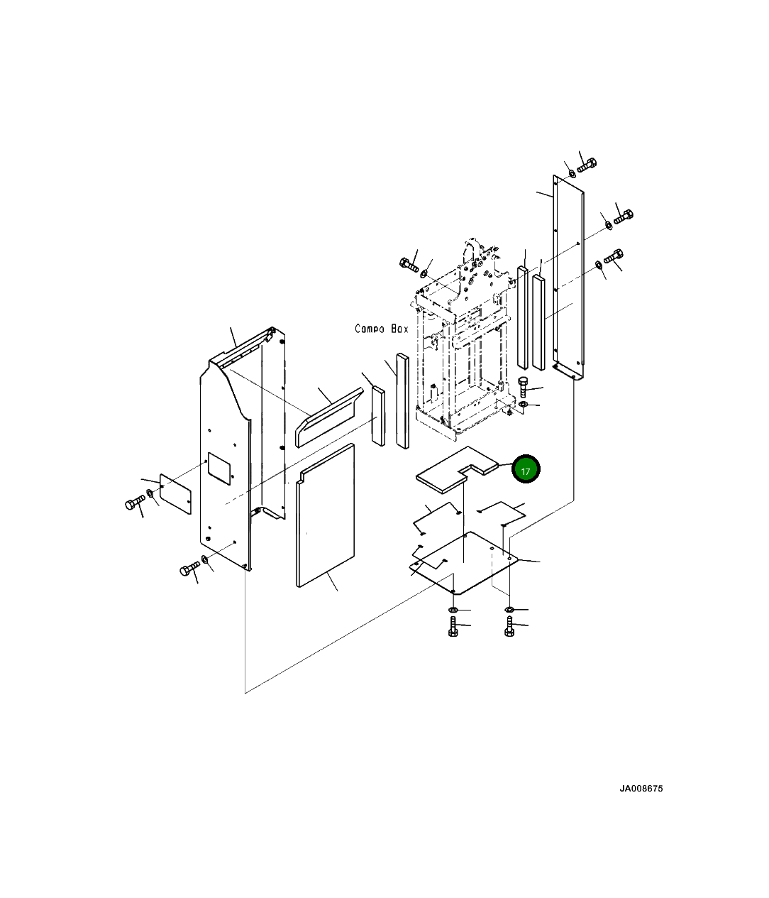 Лист 425-Z90-4650 Komatsu