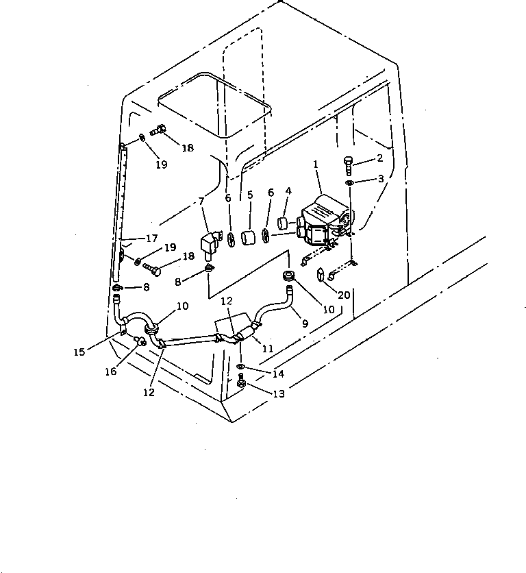 Лист 203-977-5190 Komatsu