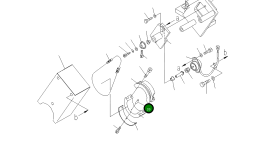 Палец 23F-843-3240 Komatsu